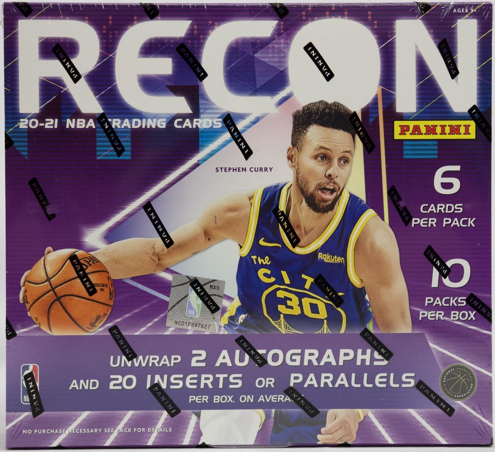 2020-21 PANINI RECON BASKETBALL HOBBY BOX